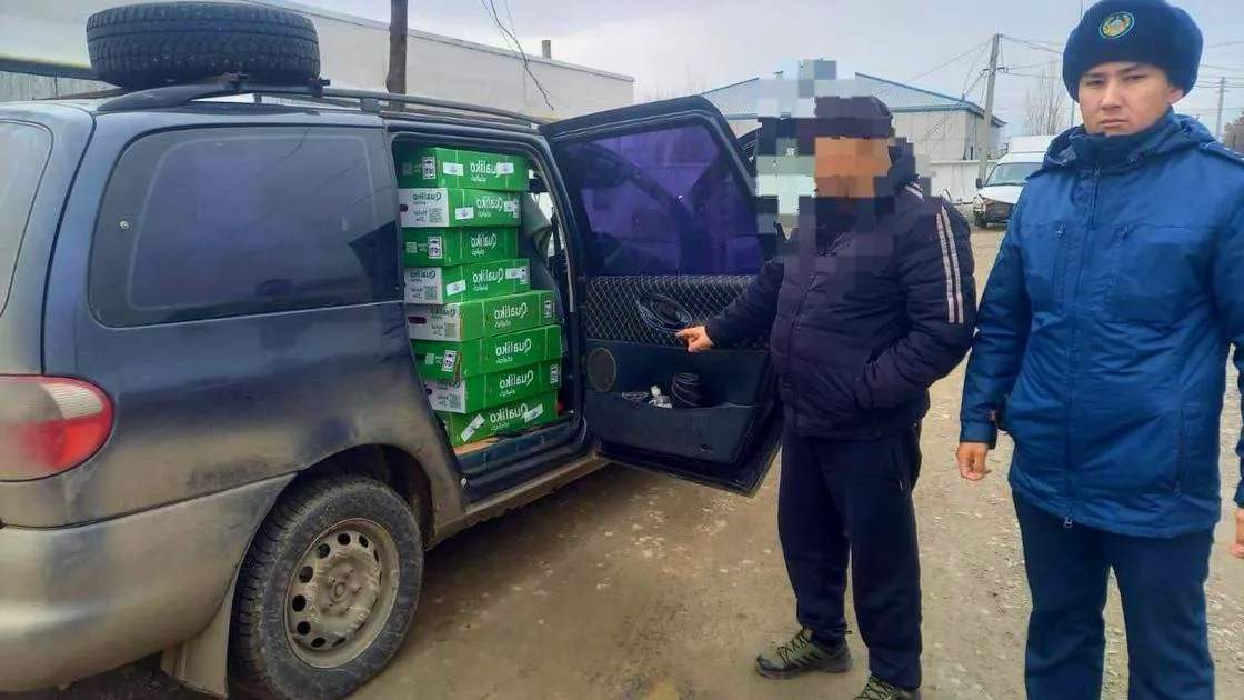 Подозреваемый в Актюбинской области