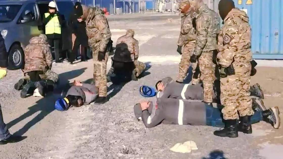 Задержание в Акмолинской области
